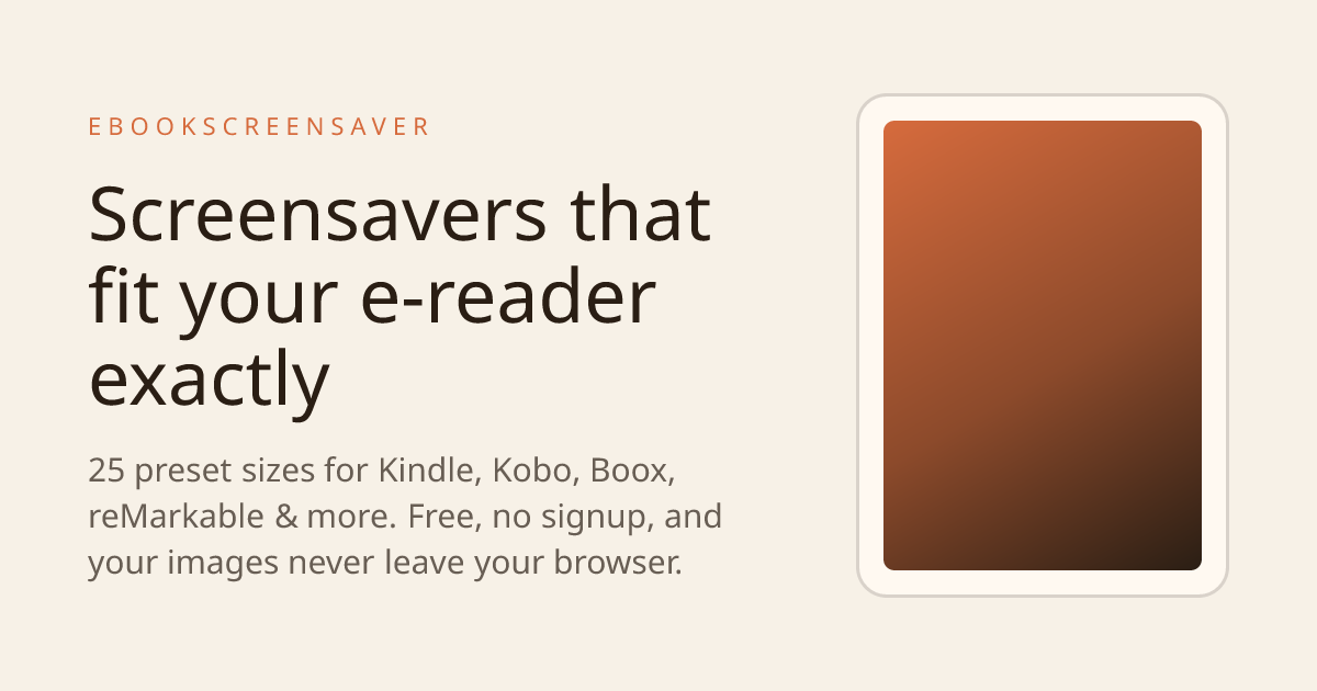 Complete Guide to Setting Up Custom Screensavers on KOReader